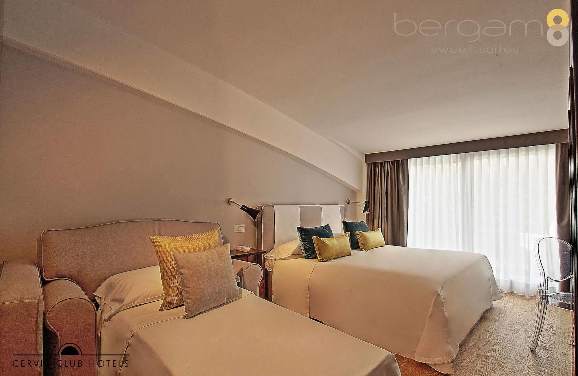 Berghotel Bergamo Bagian luar foto